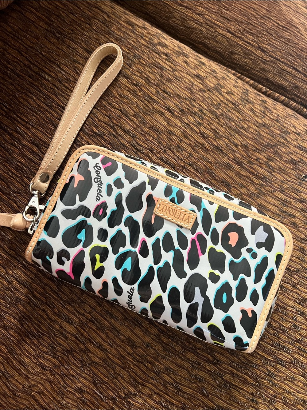 Consuela Coco wristlet wallet